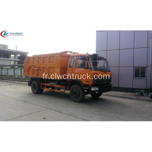 Camion à ordures dumper hermatique Dongfeng 15cbm économique
